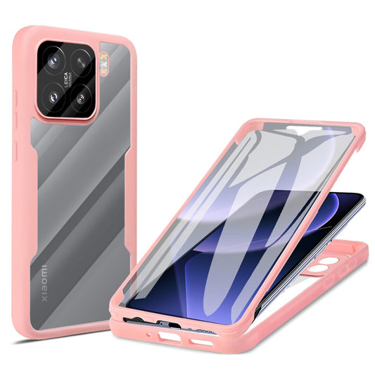 Custodia per Xiaomi 15, Techsuit, ColorVerse 360, Rosa