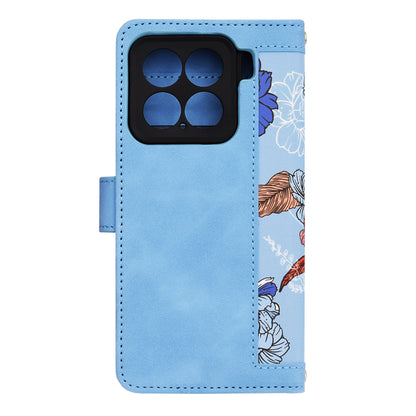 Custodia per Xiaomi 15, Techsuit, FlipCraft, Blu