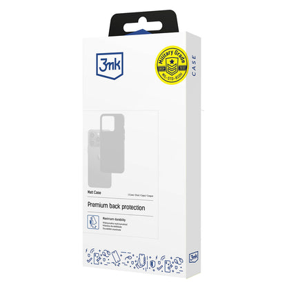 Custodia per Xiaomi 15T Pro, 3MK, Nera Opaca