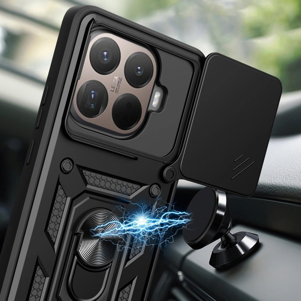 Custodia per Xiaomi 15T Pro, Techsuit, CamShield, Dorata