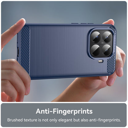 Custodia per Xiaomi 15T Pro, Techsuit, Carbonio, Blu