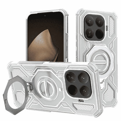 Custodia per Xiaomi 15T Pro, Techsuit, Carbon Shield Pro, Bianca