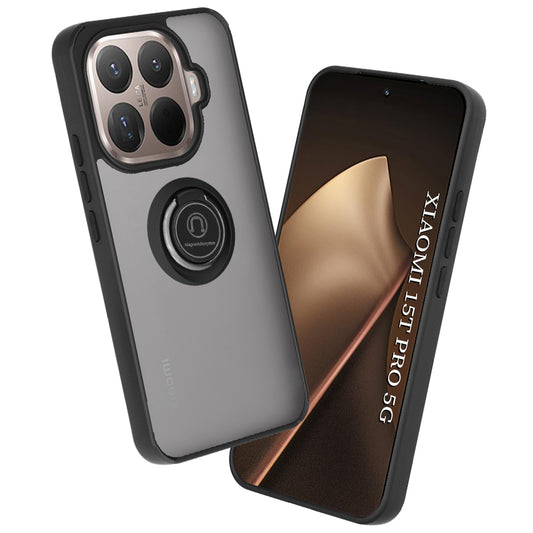 Custodia per Xiaomi 15T Pro, Techsuit, Glinth, Nera