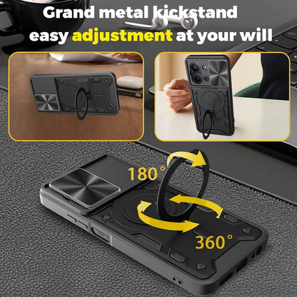 Custodia per Xiaomi 15T, Techsuit, CamGuard Pro, Nera
