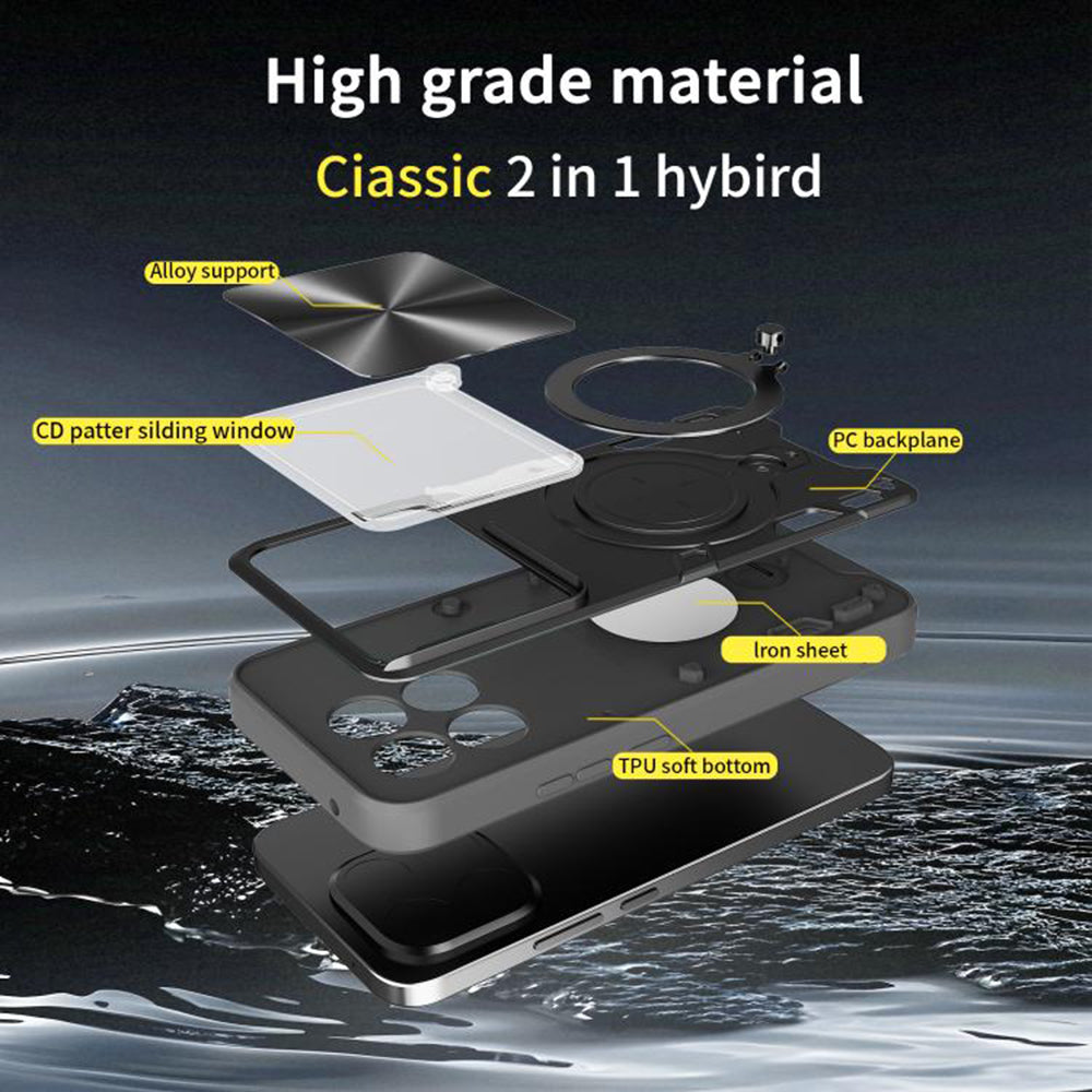 Custodia per Xiaomi 15T, Techsuit, CamGuard Pro, Rossa