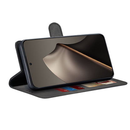 Custodia per Xiaomi 15T, Techsuit, Diary Book, Nera