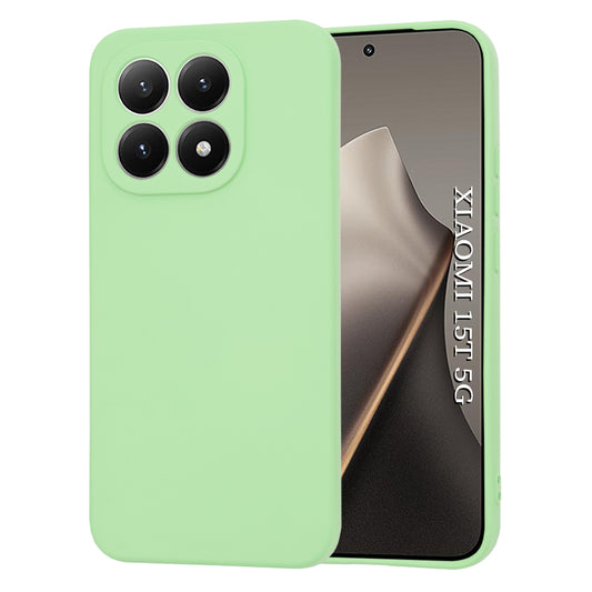 Custodia per Xiaomi 15T, Techsuit, SoftFlex, Verde Chiaro