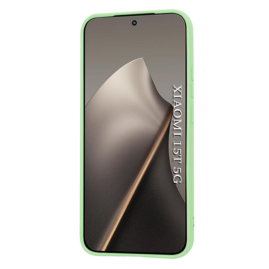 Custodia per Xiaomi 15T, Techsuit, SoftFlex, Verde Chiaro