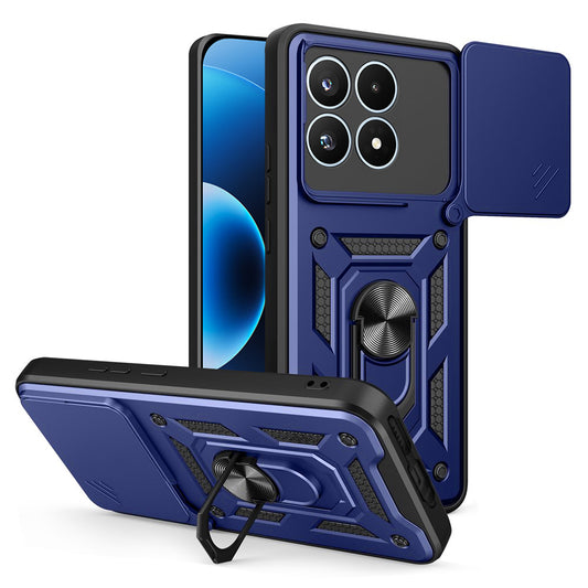 Custodia per Xiaomi 17, Techsuit, CamShield, Blu