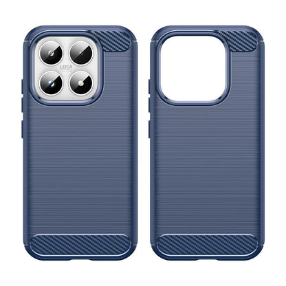 Custodia per Xiaomi 17, Techsuit, Carbonio, Blu