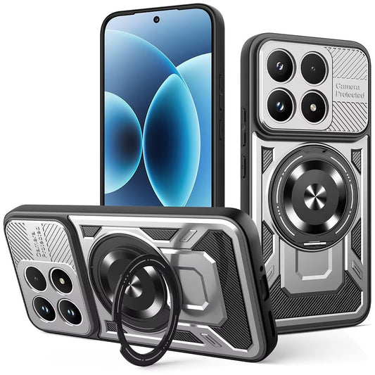 Custodia per Xiaomi 17, Techsuit, RuggedCam, Grigio