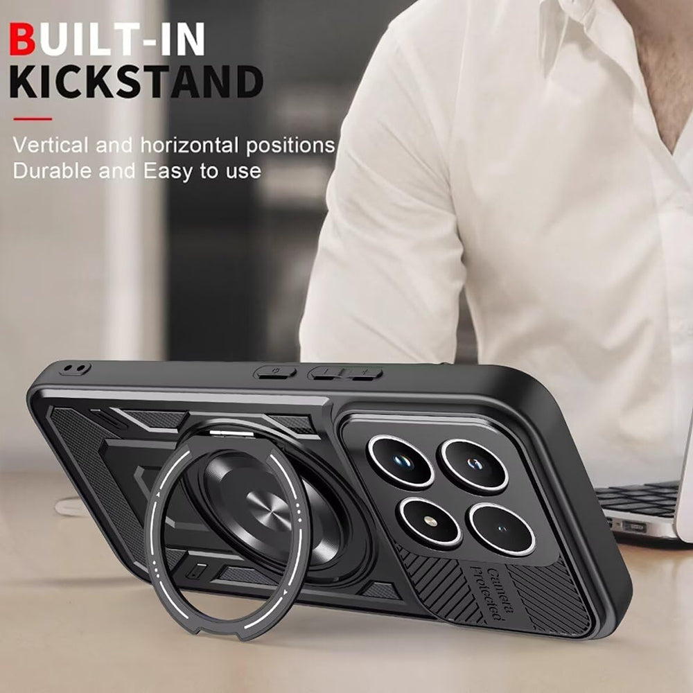Custodia per Xiaomi 17, Techsuit, RuggedCam, Viola