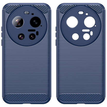 Custodia per Xiaomi 17 Ultra, Techsuit, Carbonio, Blu