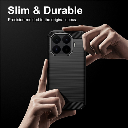 Custodia per Xiaomi 17T, OEM, Carbon Black, Nera