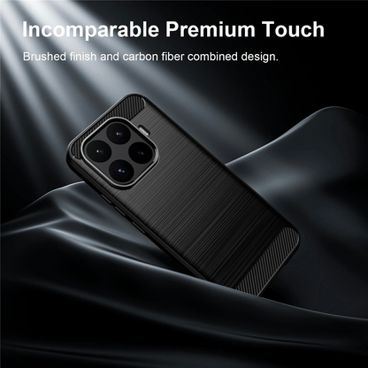Custodia per Xiaomi 17T, OEM, Carbon Black, Nera