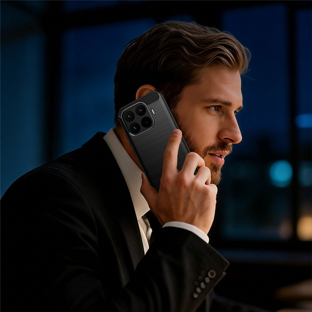 Custodia per Xiaomi 17T, OEM, Carbon Black, Nera