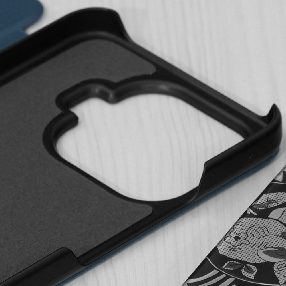 Custodia per Xiaomi 17T Pro, Techsuit, eFold, Blu Scuro