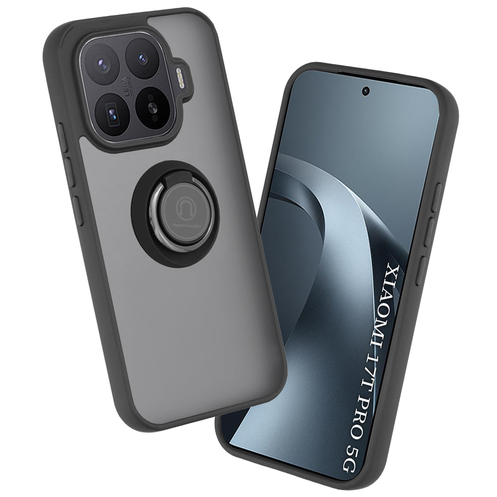 Custodia per Xiaomi 17T Pro, Techsuit, Glinth, Nera
