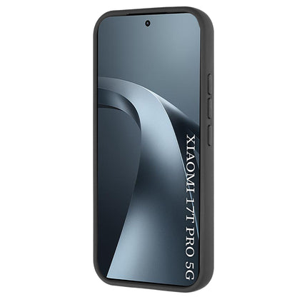 Custodia per Xiaomi 17T Pro, Techsuit, Glinth, Nera