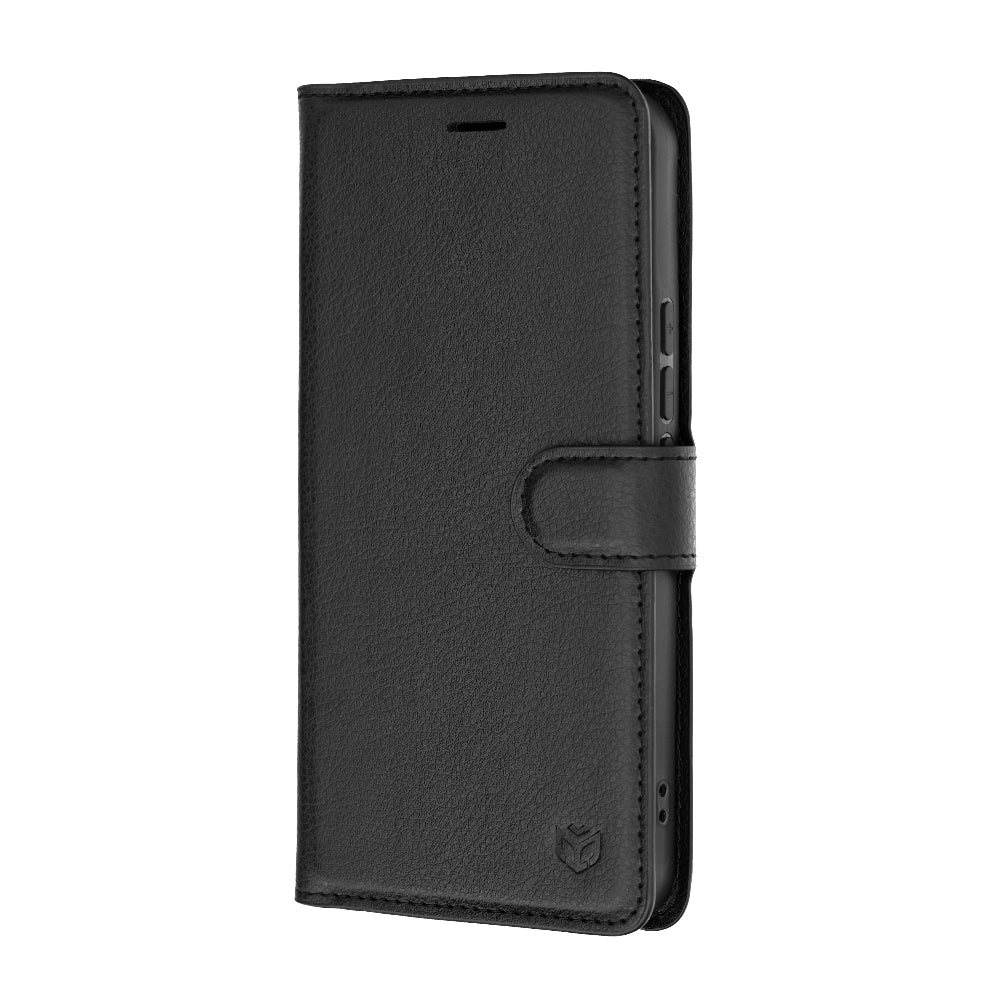 Custodia per Xiaomi 17T Pro, Techsuit, Leather Folio, Nera