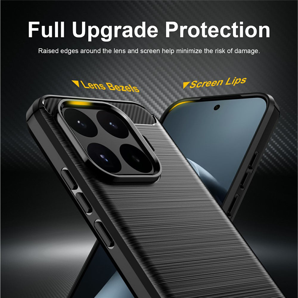 Case for Xiaomi 17T, Techsuit, Carbon, Blue