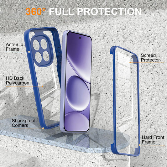 Custodia per Xiaomi 17T, Techsuit, ColorVerse 360, Blu