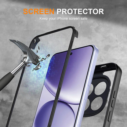Custodia per Xiaomi 17T, Techsuit, ColorVerse 360, Nera