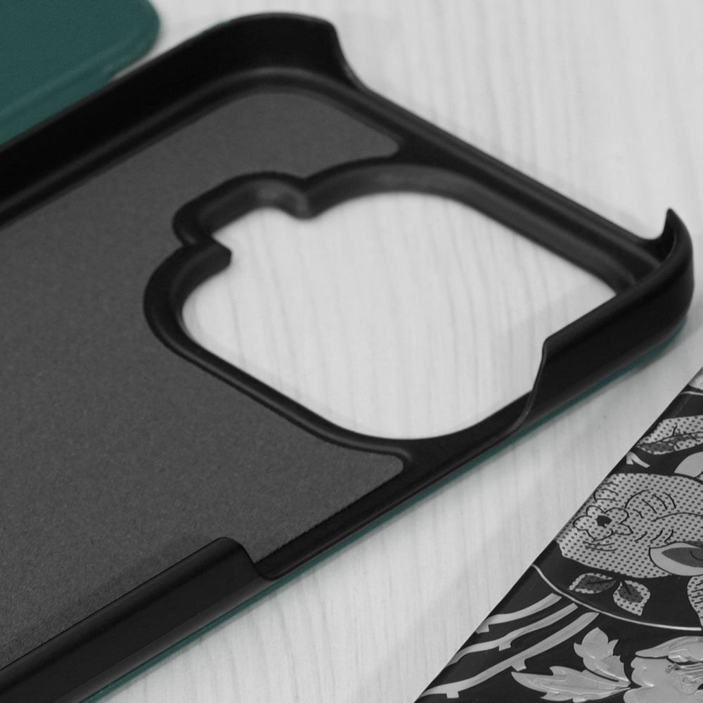 Custodia per Xiaomi 17T, Techsuit, eFold, Verde Scuro