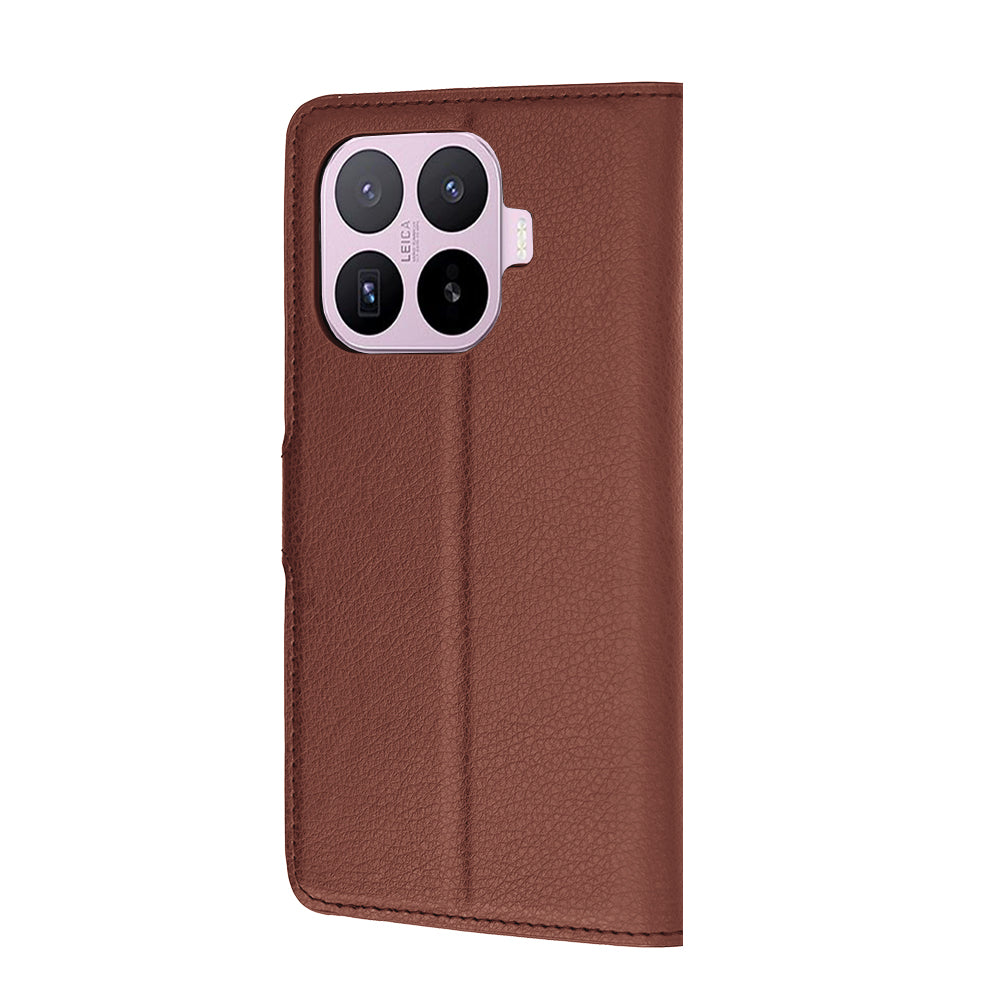 Custodia per Xiaomi 17T, Techsuit, Leather Folio, Marrone