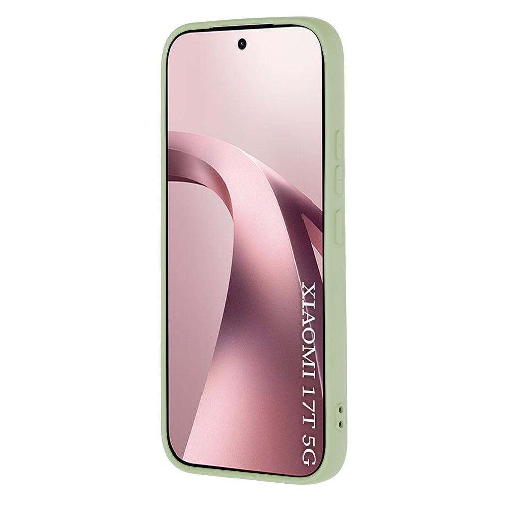 Custodia per Xiaomi 17T, Techsuit, SoftFlex, Verde Chiaro