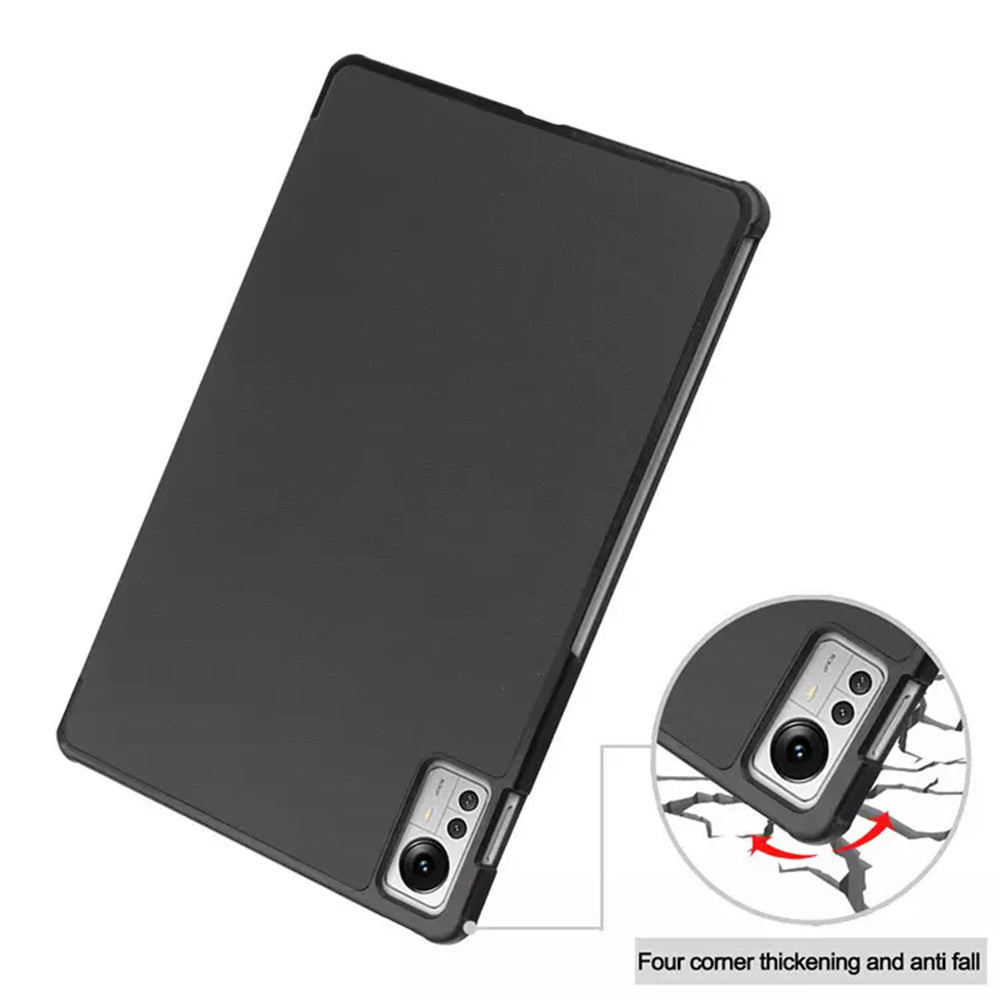 Custodia per Xiaomi Pad 5 Pro 12.4, Techsuit, FoldPro, Nera