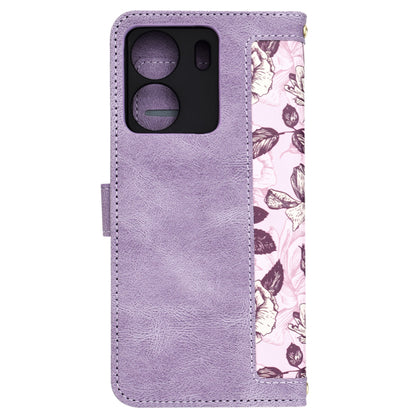 Custodia per Xiaomi Poco C65 / Redmi 13C, Techsuit, FlipCraft, Viola