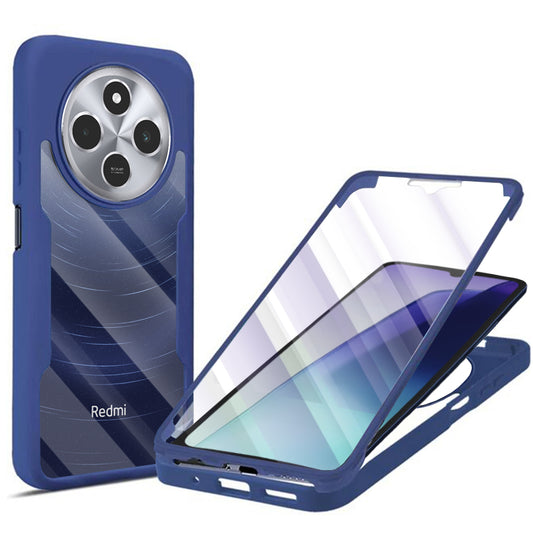 Custodia per Xiaomi Poco C75 / Redmi 14C, Techsuit, ColorVerse 360, Blu