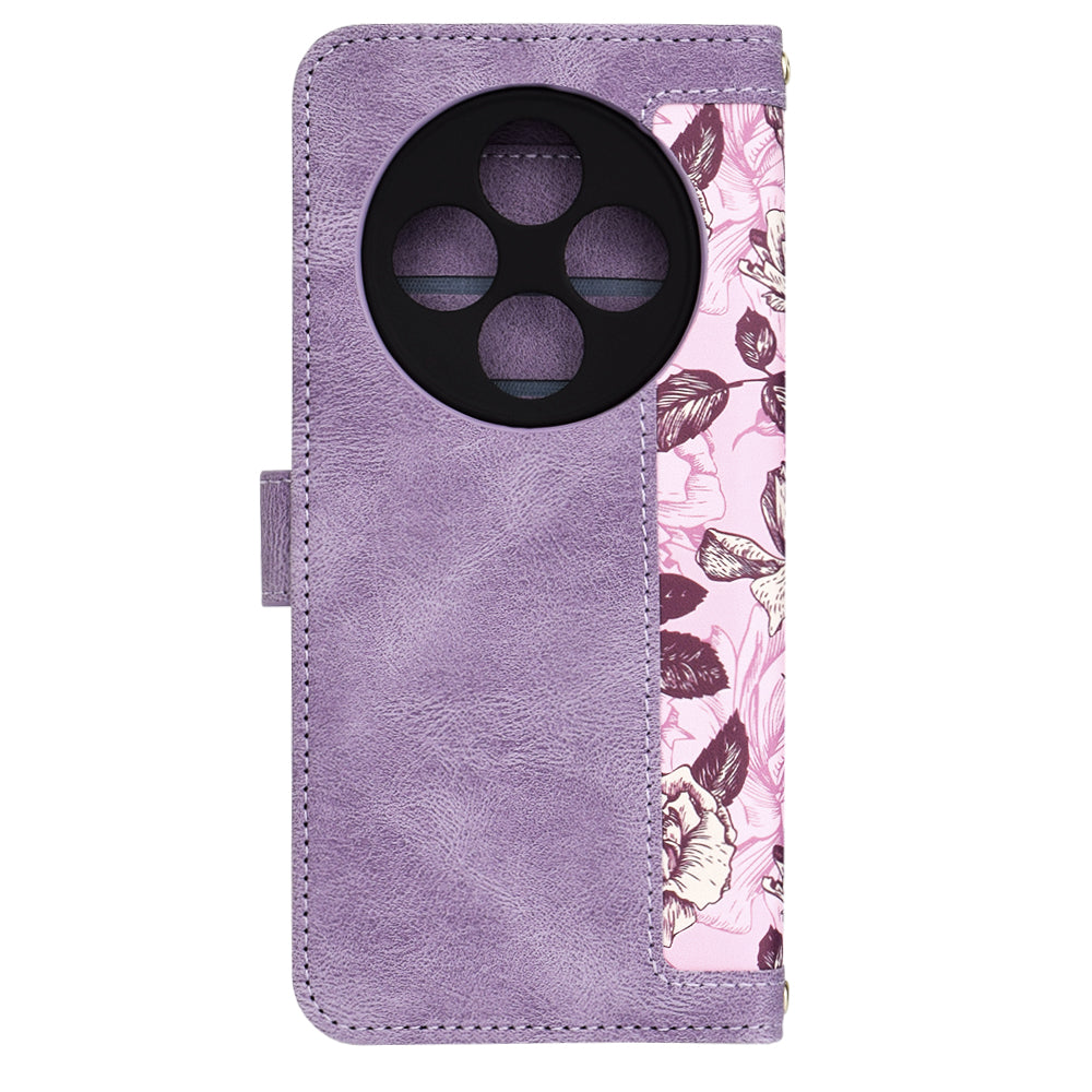 Custodia per Xiaomi Poco C75 / Redmi 14C, Techsuit, FlipCraft, Viola