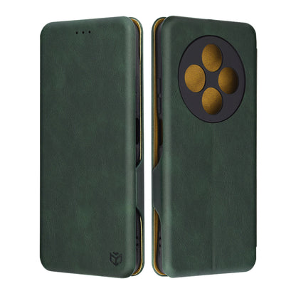 Custodia per Xiaomi Poco C75 / Redmi 14C, Techsuit, Safe Wallet Plus, Verde