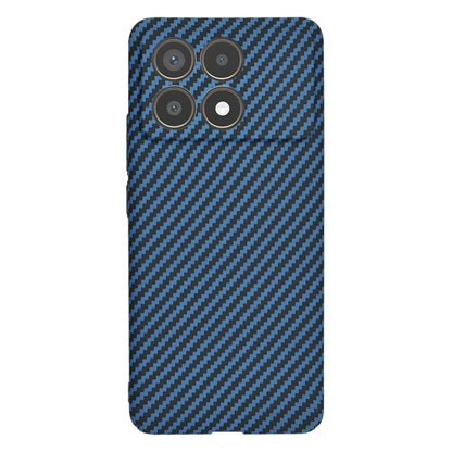 Custodia per Xiaomi Poco F6 Pro, Techsuit, Carbonite FiberShell, Turchese