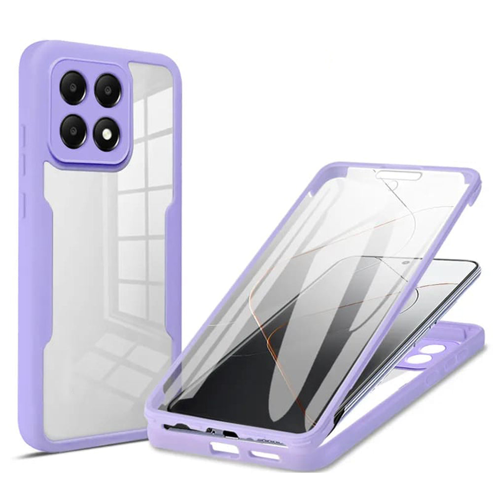 Custodia per Xiaomi Poco F6 Pro, Techsuit, ColorVerse 360, Viola