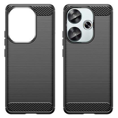 Custodia per Xiaomi Poco F6, Techsuit, Carbonio, Nera