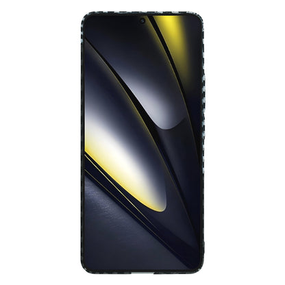Custodia per Xiaomi Poco F6, Techsuit, Carbonite FiberShell, Nero Grigio