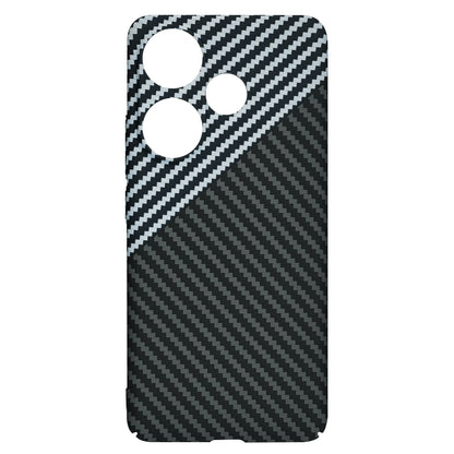 Custodia per Xiaomi Poco F6, Techsuit, Carbonite FiberShell, Nero Grigio
