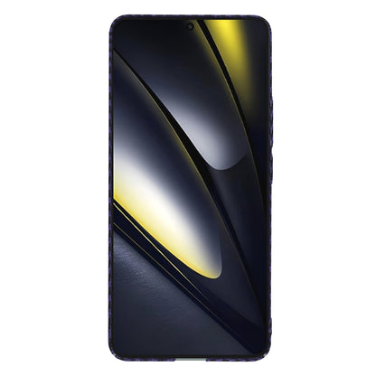 Custodia per Xiaomi Poco F6, Techsuit, Carbonite FiberShell, Viola