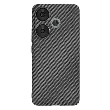 Custodia per Xiaomi Poco F6, Techsuit, Carbonite FiberShell, Nera