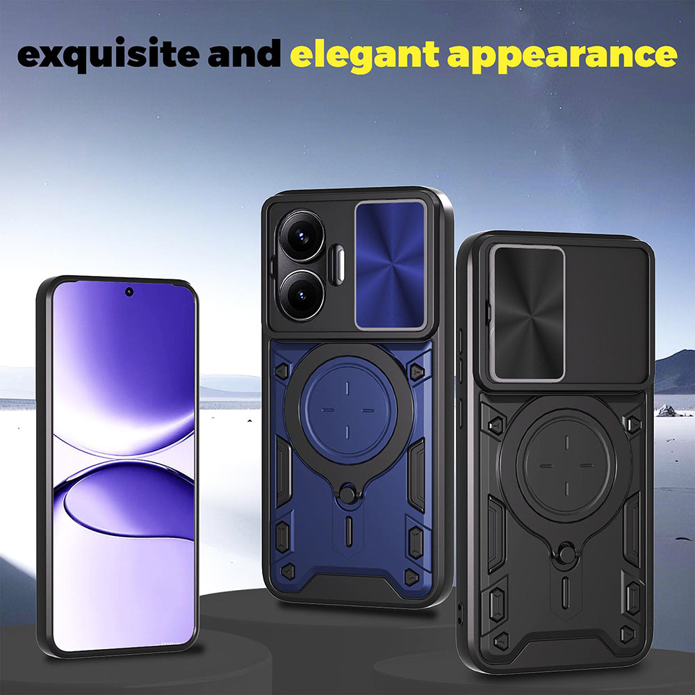 Custodia per Xiaomi Poco F7, Techsuit, CamGuard Pro, Blu