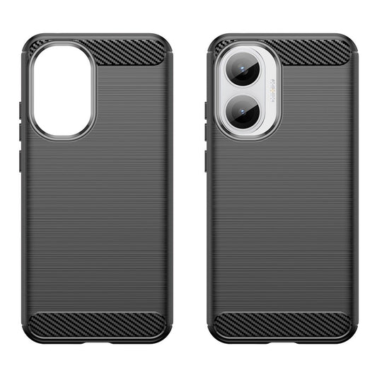 Custodia per Xiaomi Poco F7, Techsuit, Carbonio, Nera