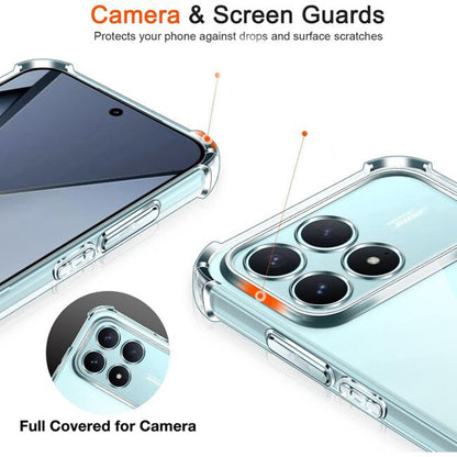 Custodia per Xiaomi Poco F8 Pro, Techsuit, Shockproof Clear, Trasparente