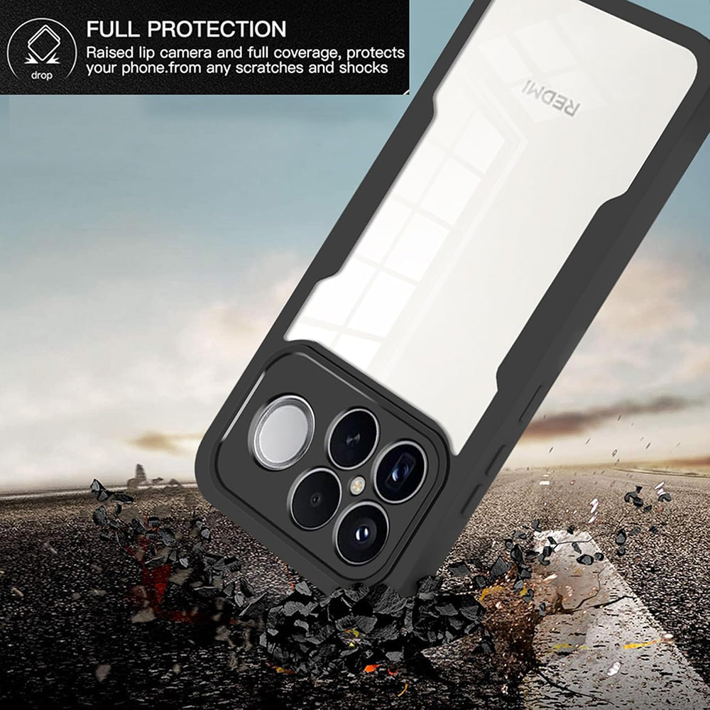 Custodia per Xiaomi Poco F8 Ultra, Techsuit, ColorVerse 360, Nera