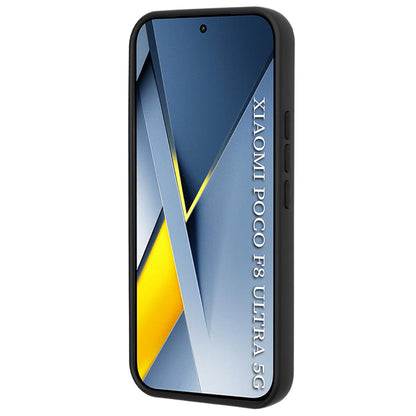 Custodia per Xiaomi Poco F8 Ultra, Techsuit, Glinth, Nera