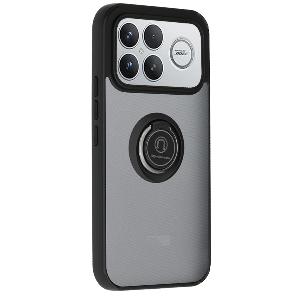 Custodia per Xiaomi Poco F8 Ultra, Techsuit, Glinth, Nera