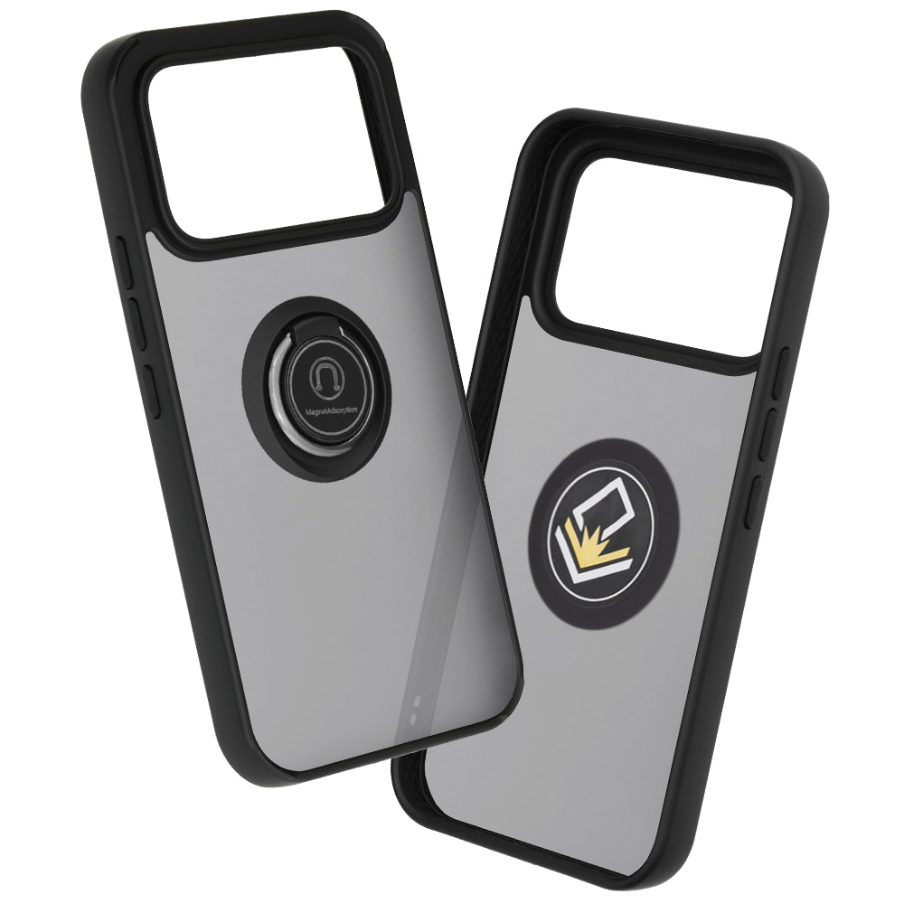 Custodia per Xiaomi Poco F8 Ultra, Techsuit, Glinth, Nera