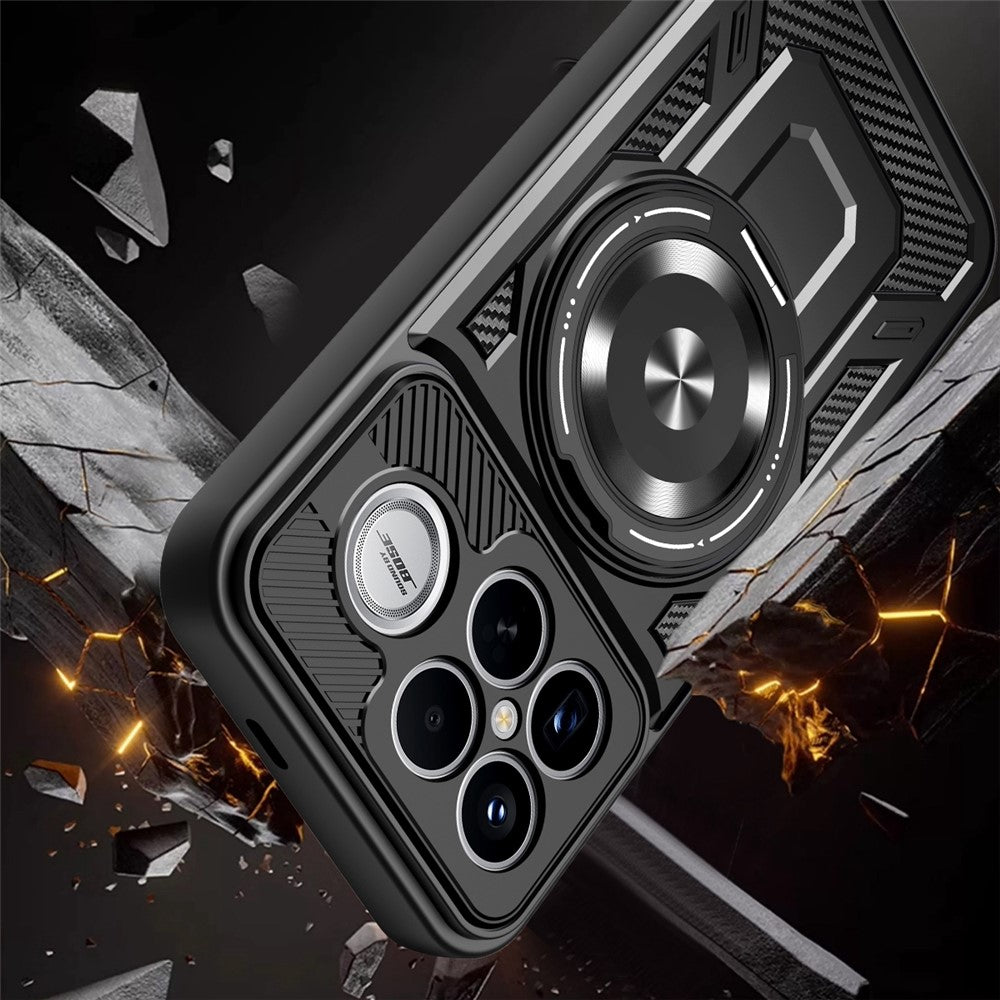 Custodia per Xiaomi Poco F8 Ultra, Techsuit, RuggedCam, Nera